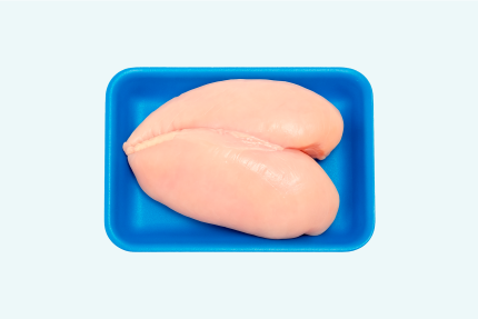 Pechuga sin piel