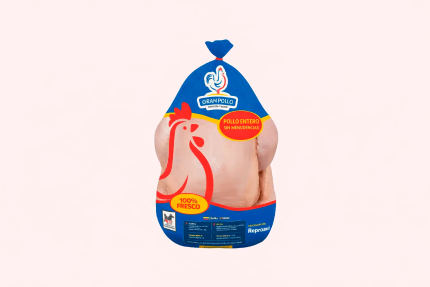 Pollo Entero sin Marinar